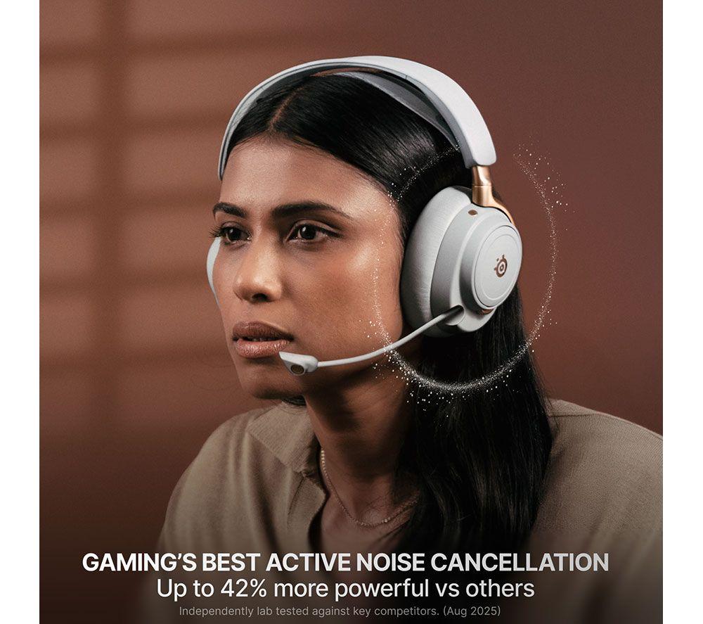 Auriculares inalámbricos para gaming STEELSERIES Arctis Nova Elite 7.1 - Verde salvia y dorado