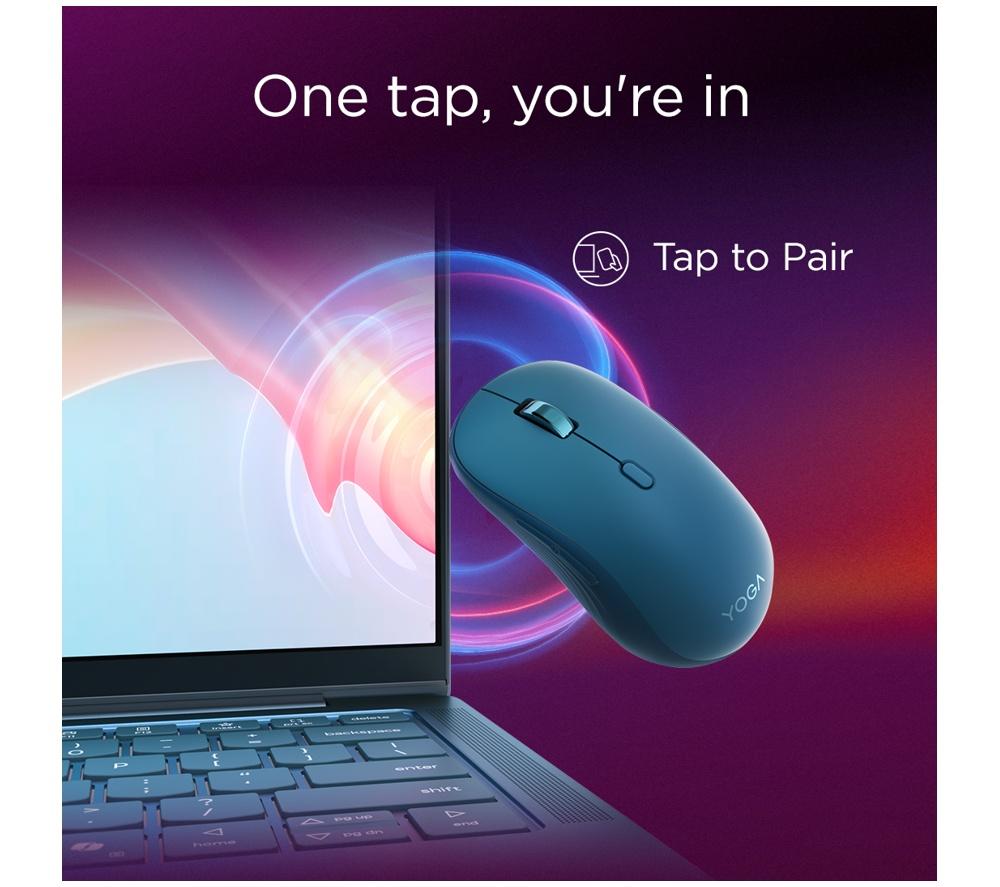 LENOVO Yoga Silent Wireless Optical Mouse - Cosmic Blue