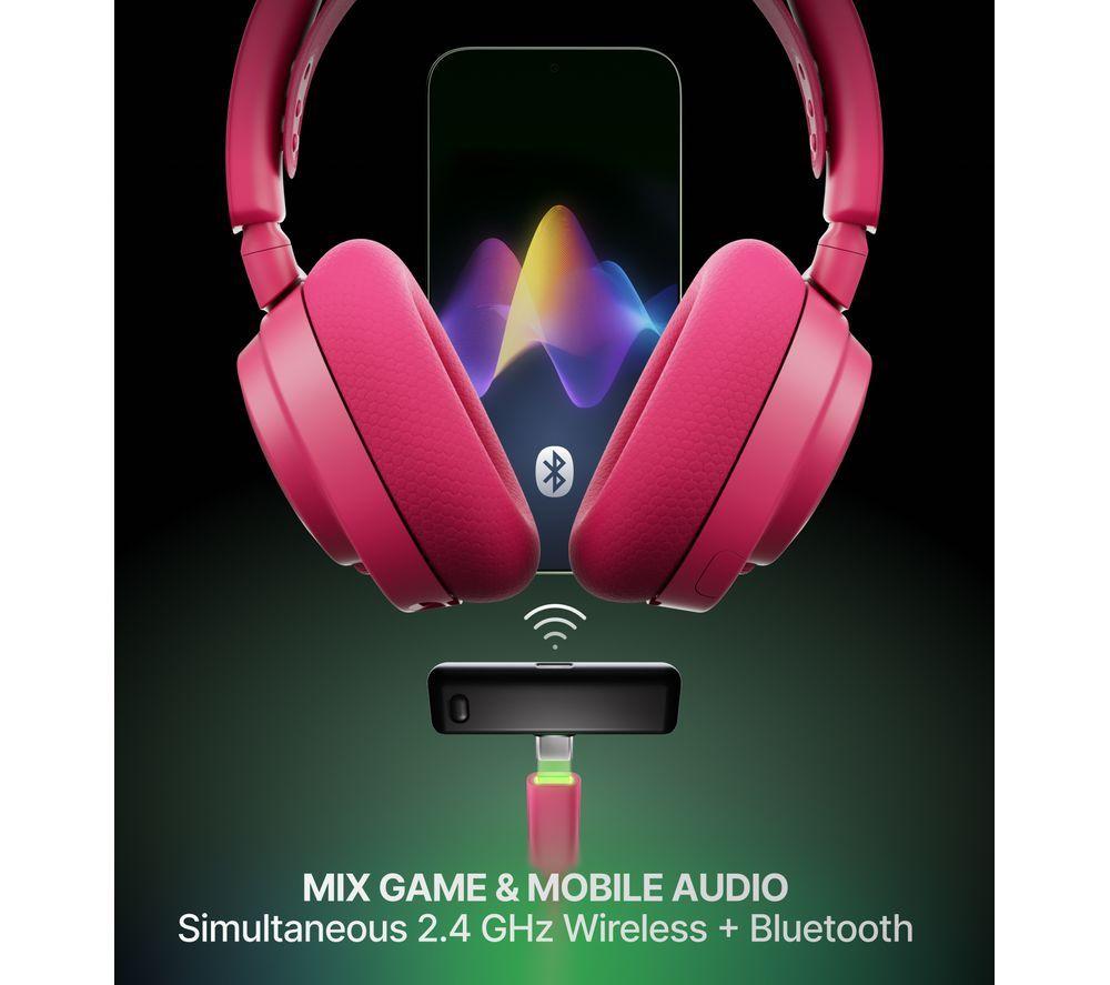 STEELSERIES Arctis Nova 7X Gen 2 Kabelloses Xbox Gaming-Headset – Magenta
