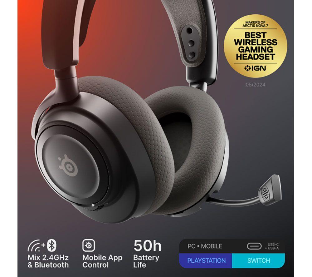 STEELSERIES Arctis Nova 7 Gen 2 Gaming Headset - Schwarz