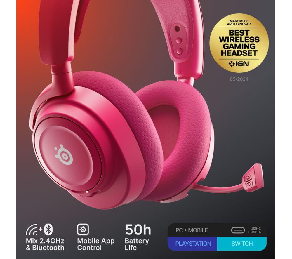 STEELSERIES Arctis Nova 7 Gen 2 Gaming-Headset - Magenta