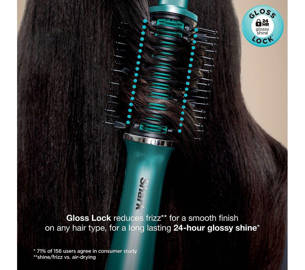 SHARK Glossi HT302UKTL 2-in-1 Hot Brush and Air Glosser - Juniper