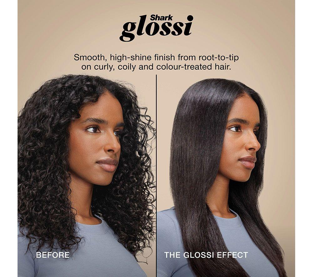 SHARK Glossi HT302UKTL 2-in-1 Hot Brush and Air Glosser - Juniper