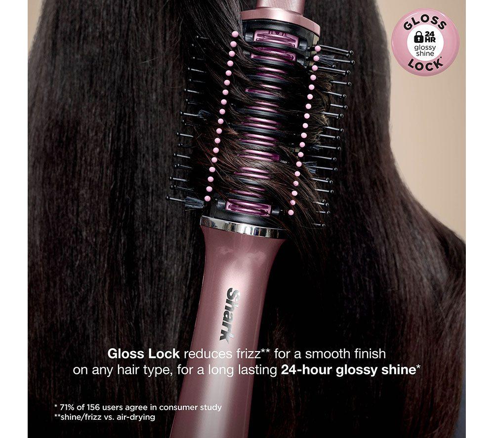 SHARK Glossi HT302UKPK 2-in-1 Hot Brush and Air Glosser - Lychee