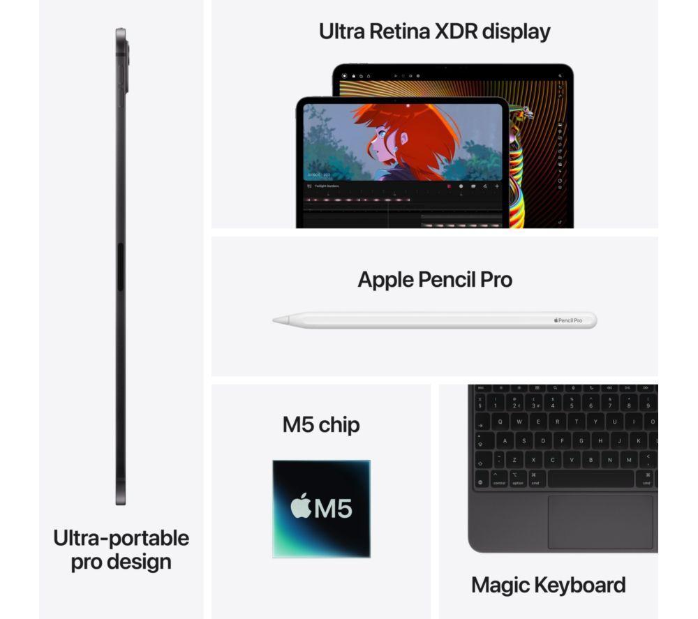 APPLE 11" iPad Pro (2025) - 256 GB, Silver