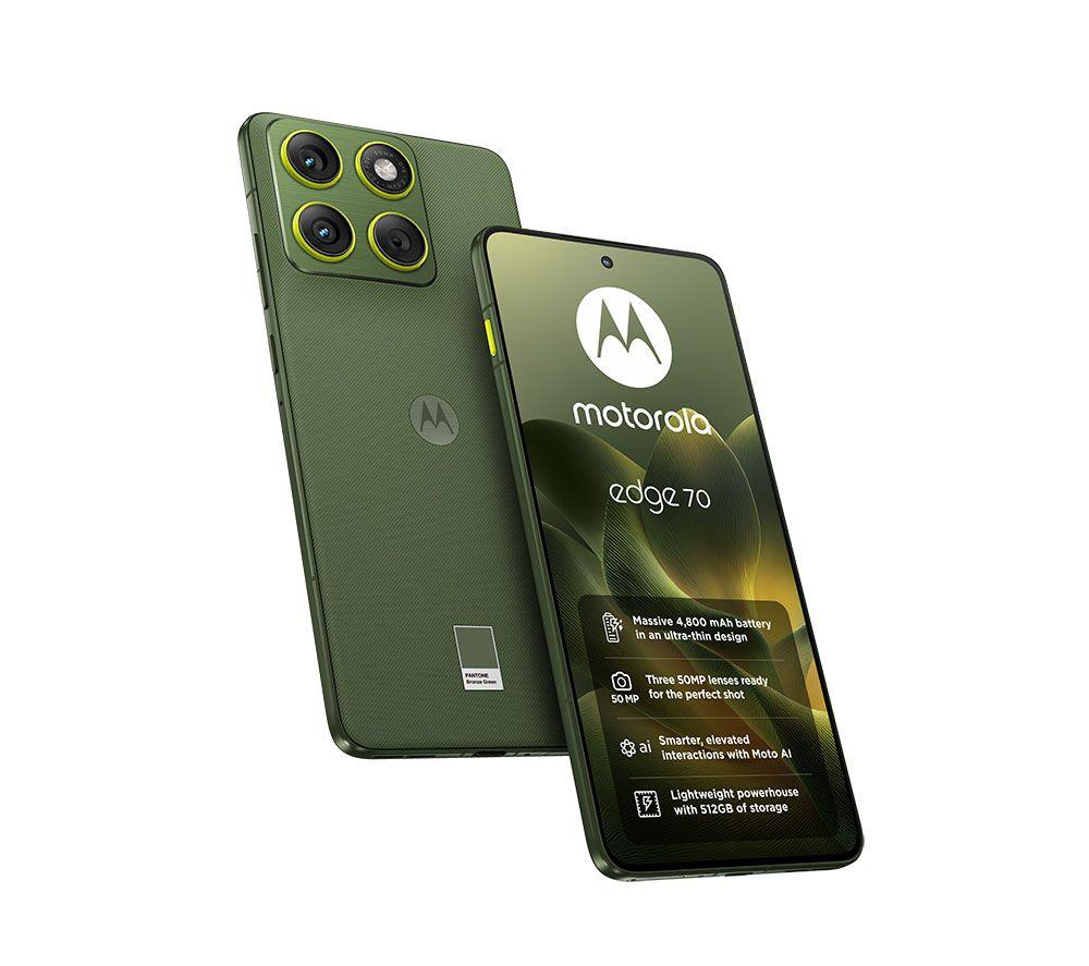 MOTOROLA Edge 70 - 512 GB, Bronze Green