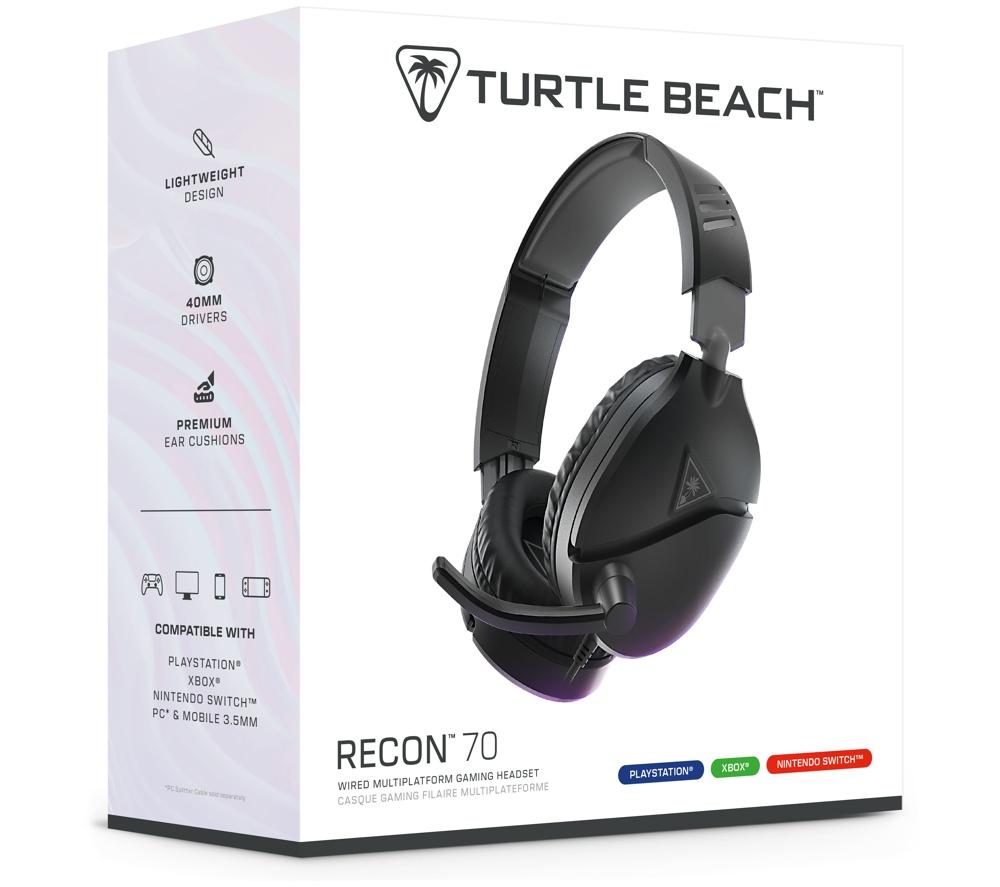 TURTLE BEACH Recon 70 Multiplatform Gaming Headset - Black