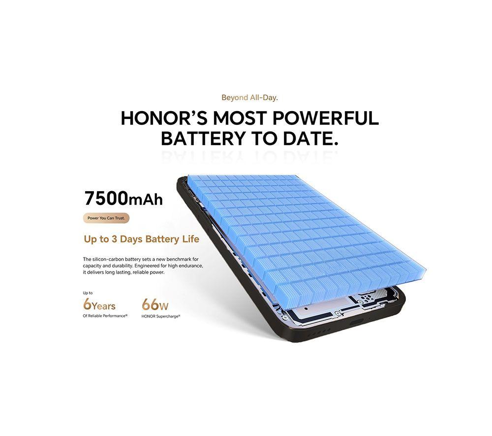 HONOR Magic8 Lite - 512 GB, Mitternachtsschwarz