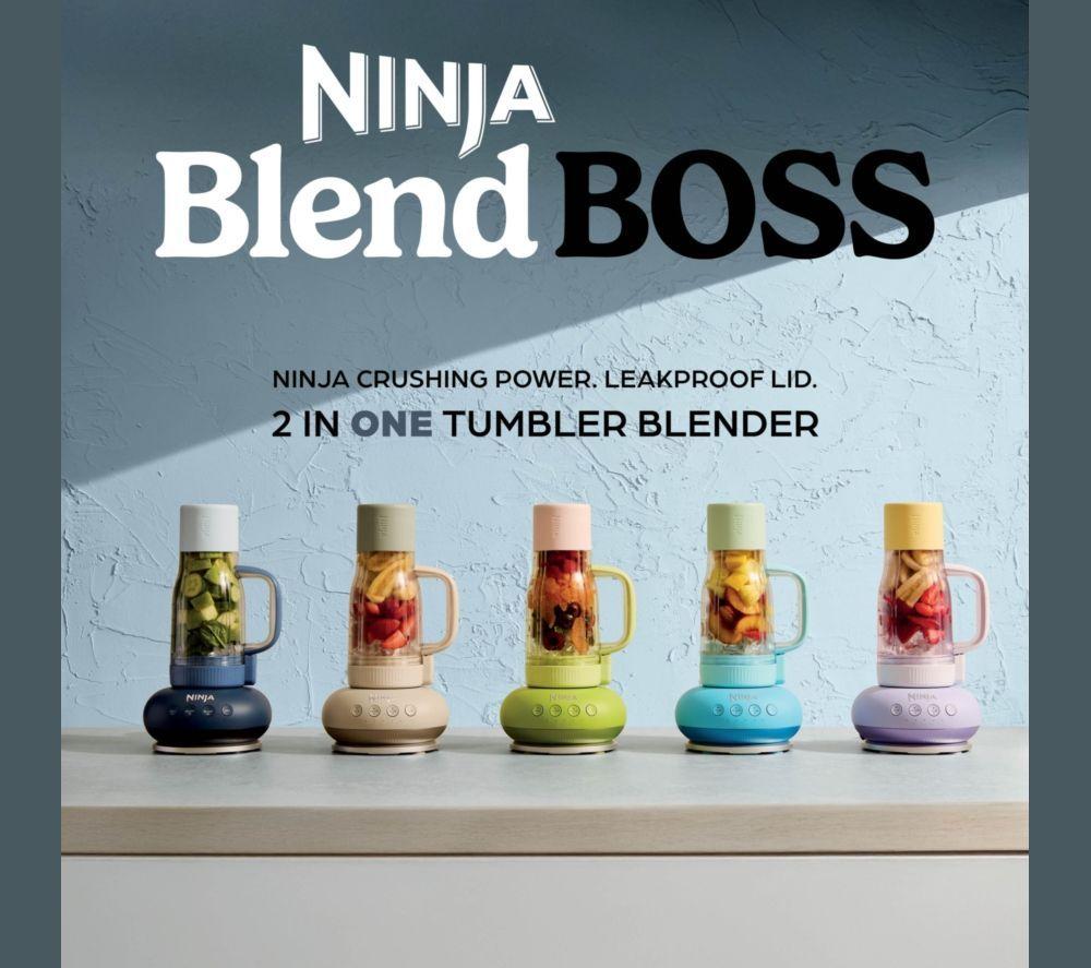 Batidora de vaso NINJA BlendBOSS DB351UKBL - Frambuesa azul