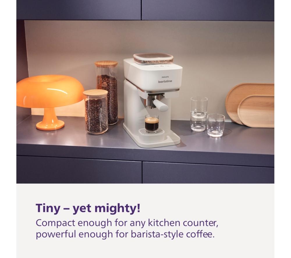 PHILIPS Baristina BAR303/00 Kaffeevollautomat – Weiß