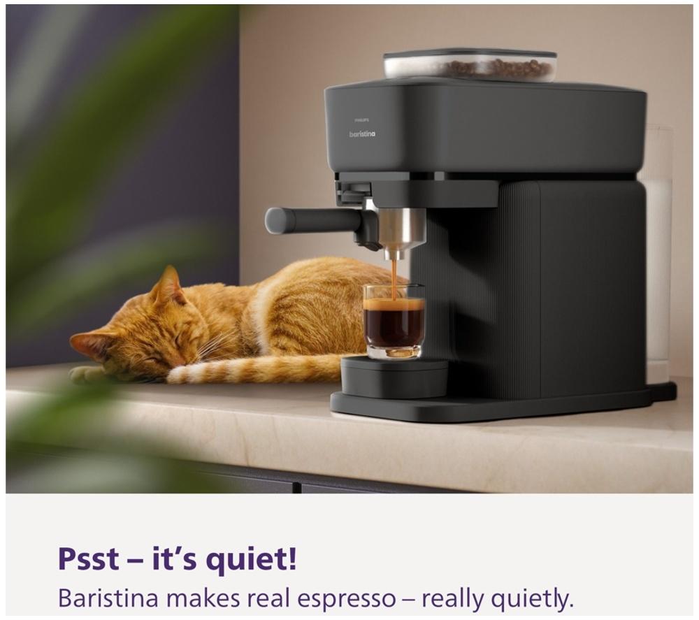 PHILIPS Baristina BAR300/60 Bean to Cup Coffee Machine - Black