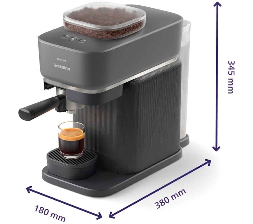 PHILIPS Baristina BAR300/60 Bean to Cup Coffee Machine - Black
