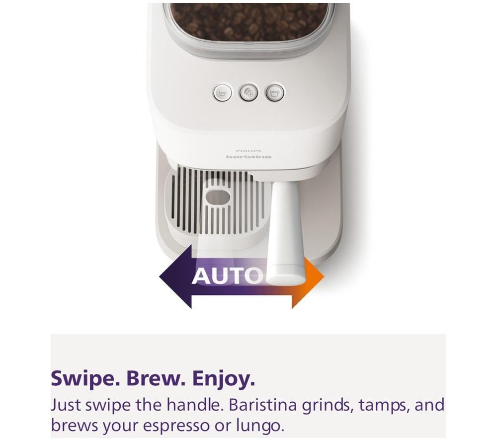 PHILIPS Baristina BAR300/00 Kaffeevollautomat – Weiß