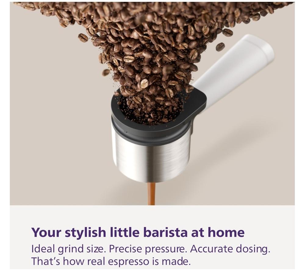 PHILIPS Baristina BAR300/00 Kaffeevollautomat – Weiß