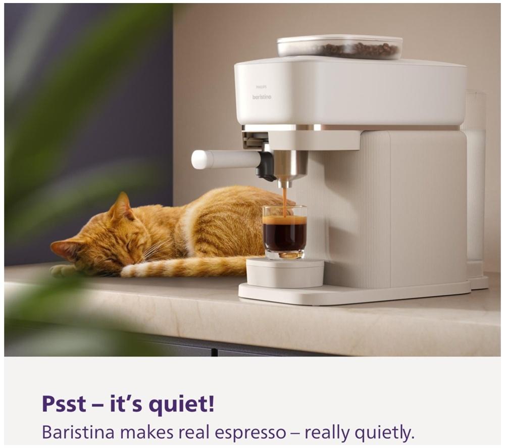 PHILIPS Baristina BAR300/00 Kaffeevollautomat – Weiß