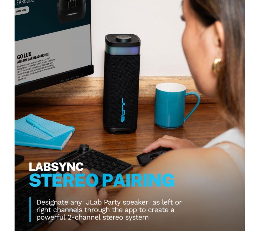Altavoz Bluetooth portátil JLAB JBuds Party - Negro