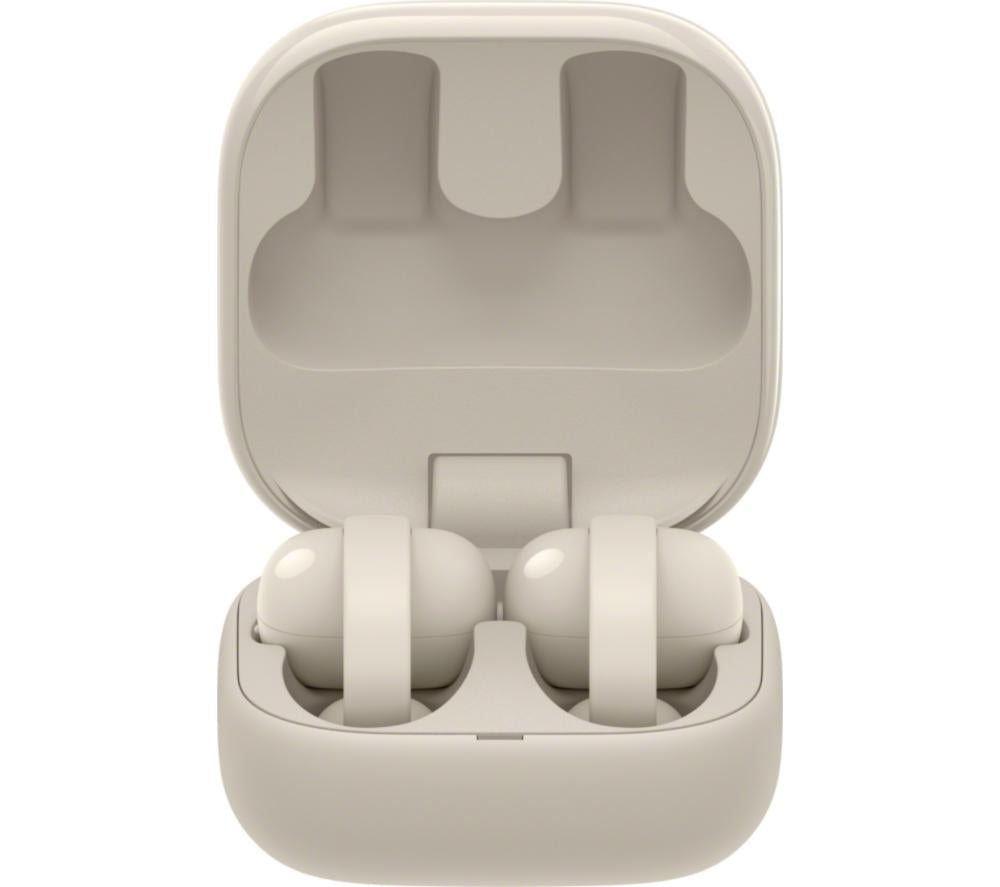 SONY LinkBuds Clip Open Audífonos Inalámbricos Bluetooth - Greige