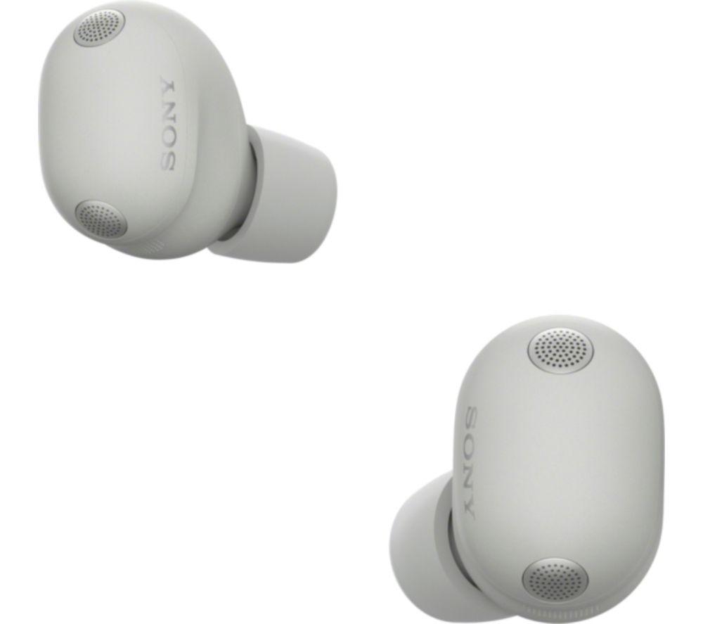 SONY WF-1000XM6 Wireless Bluetooth Noise-Cancelling Earbuds - Silver