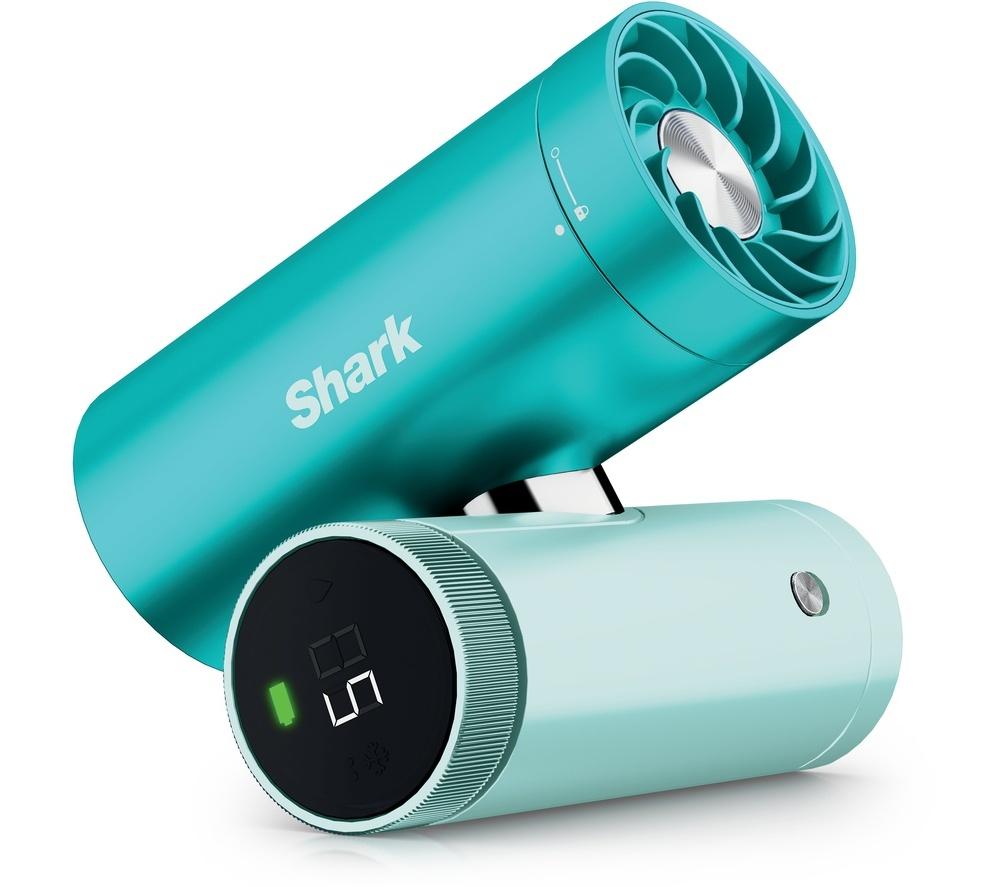 SHARK ChillPill FA022UKBL 3-in-1 Fan, Mist & InstaChill System - Glacier