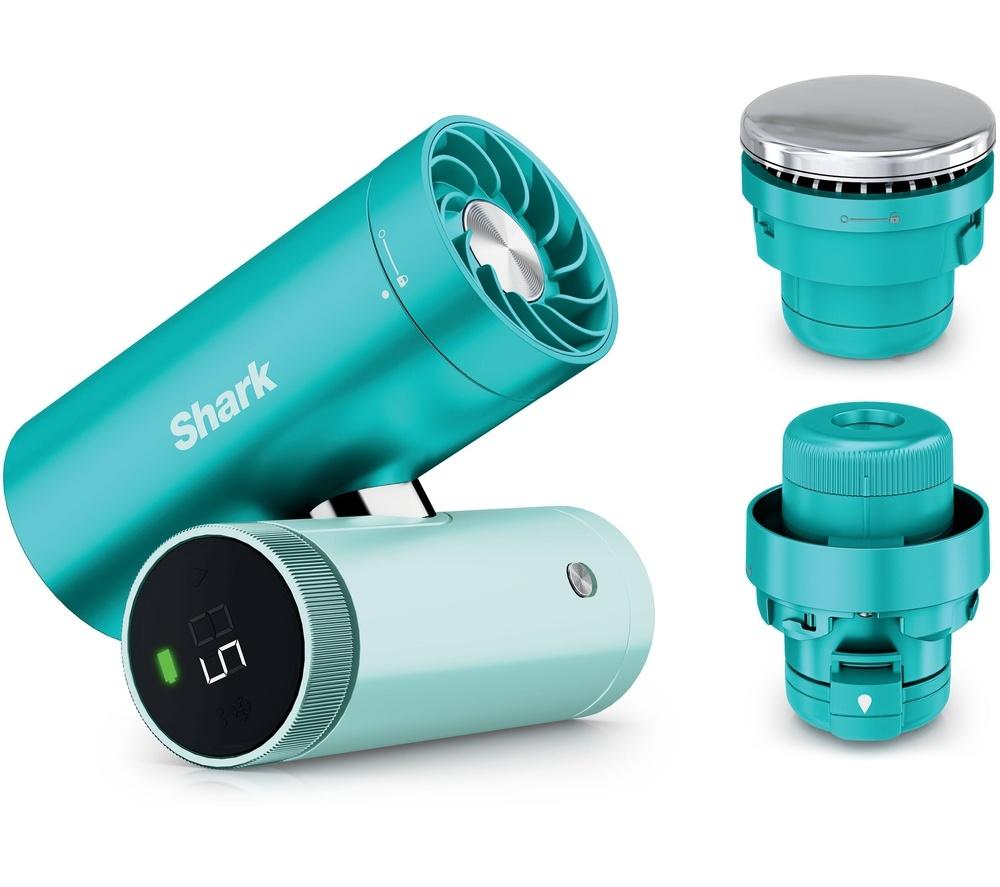 SHARK ChillPill FA022UKBL 3-in-1 Fan, Mist & InstaChill System - Glacier