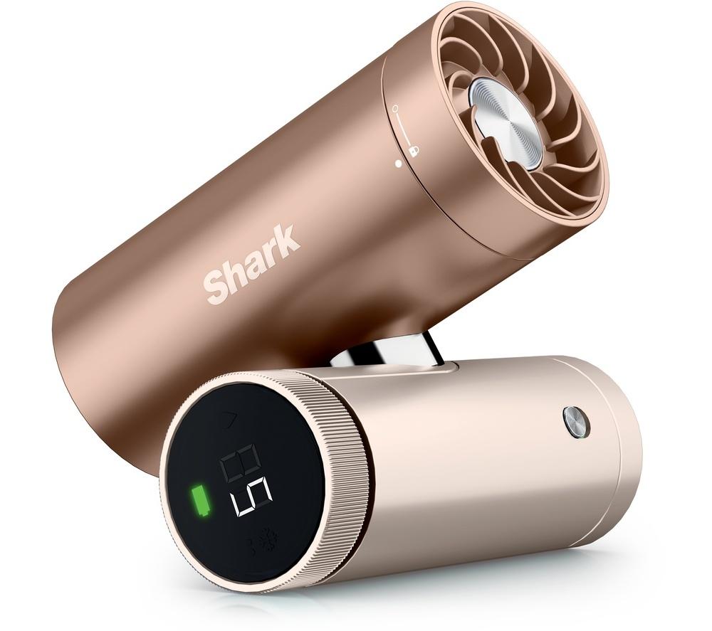 SHARK ChillPill FA022UKBR 3-in-1 Fan, Mist & InstaChill System - Iced Latte
