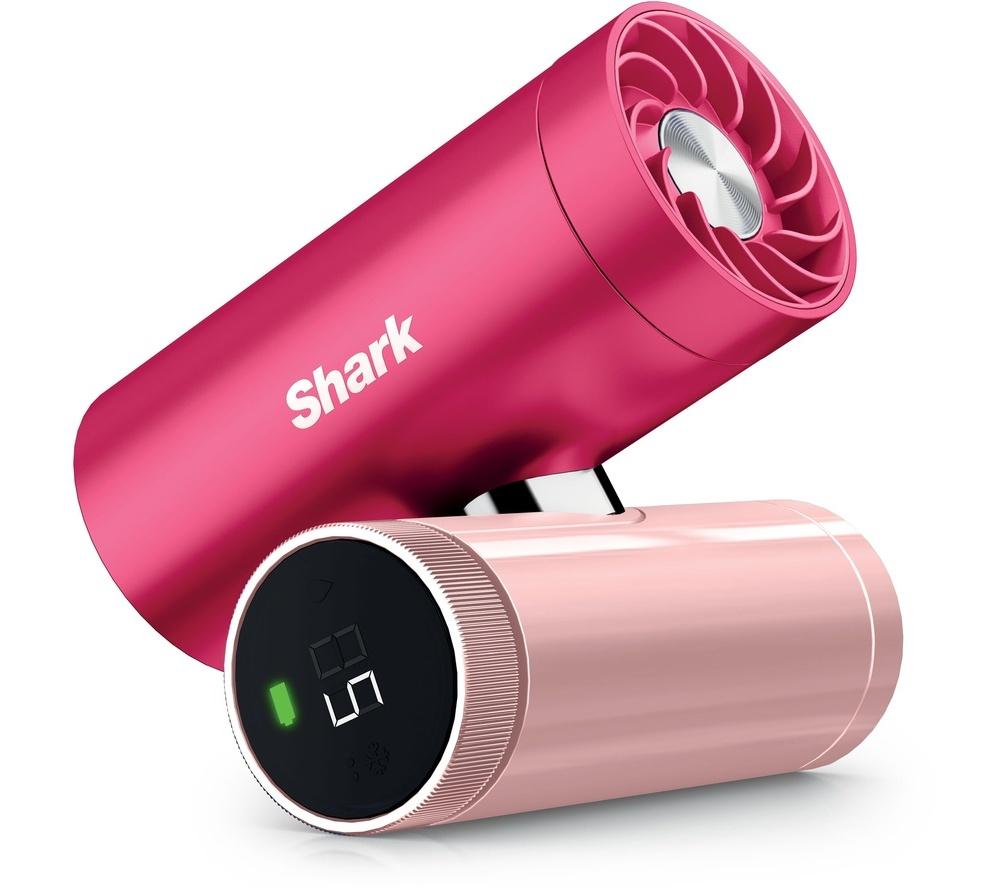 SHARK ChillPill FA022UKPK 3-in-1 Fan, Mist & InstaChill System - Dragon Fruit