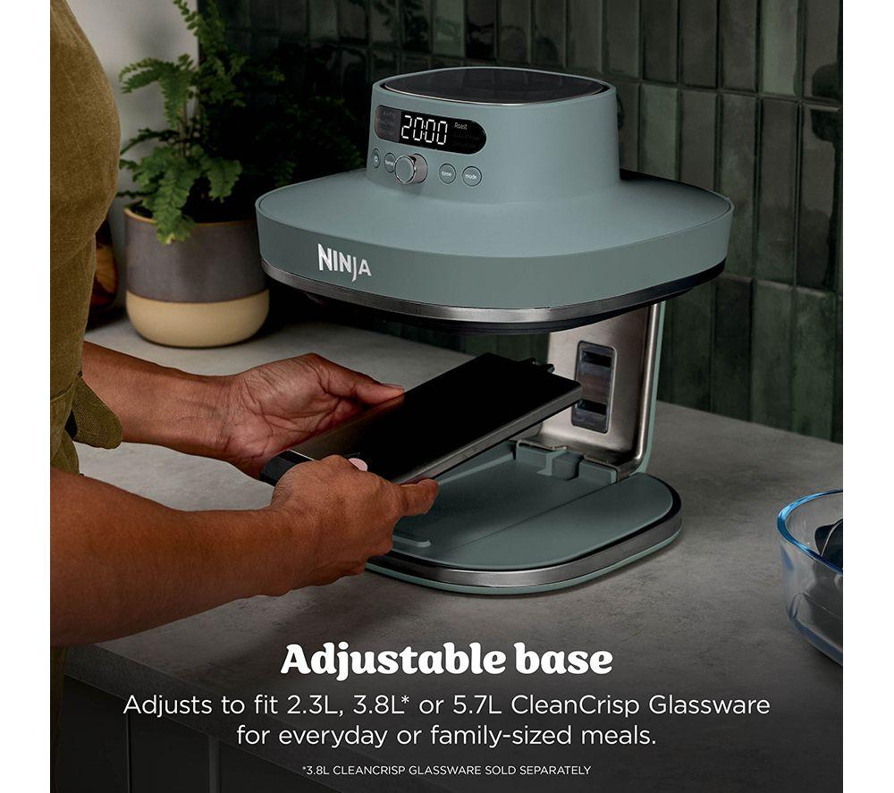 NINJA CRISPi Pro AS101UKGY 7-in-1 Glass Air Fryer – Ash Grey