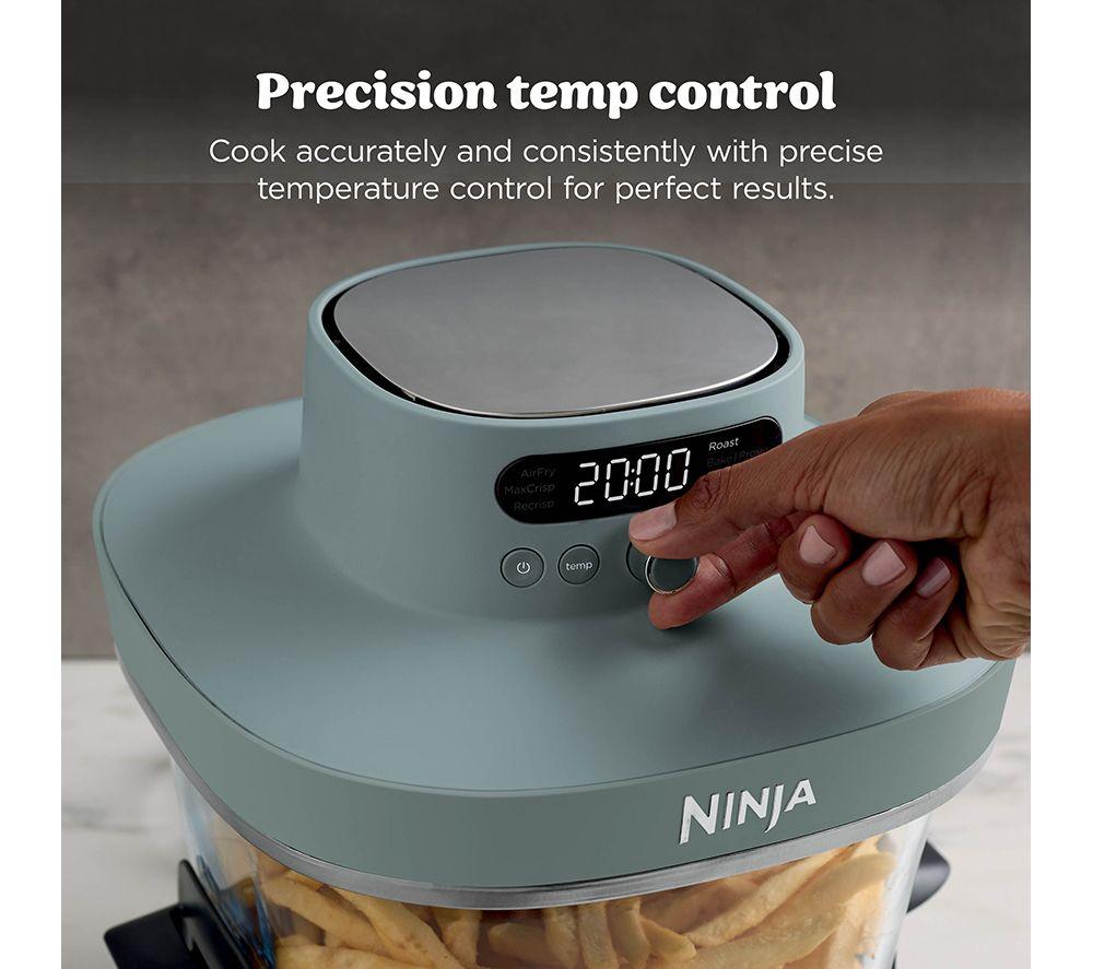 NINJA CRISPi Pro AS101UKGY 7-in-1 Glass Air Fryer – Ash Grey