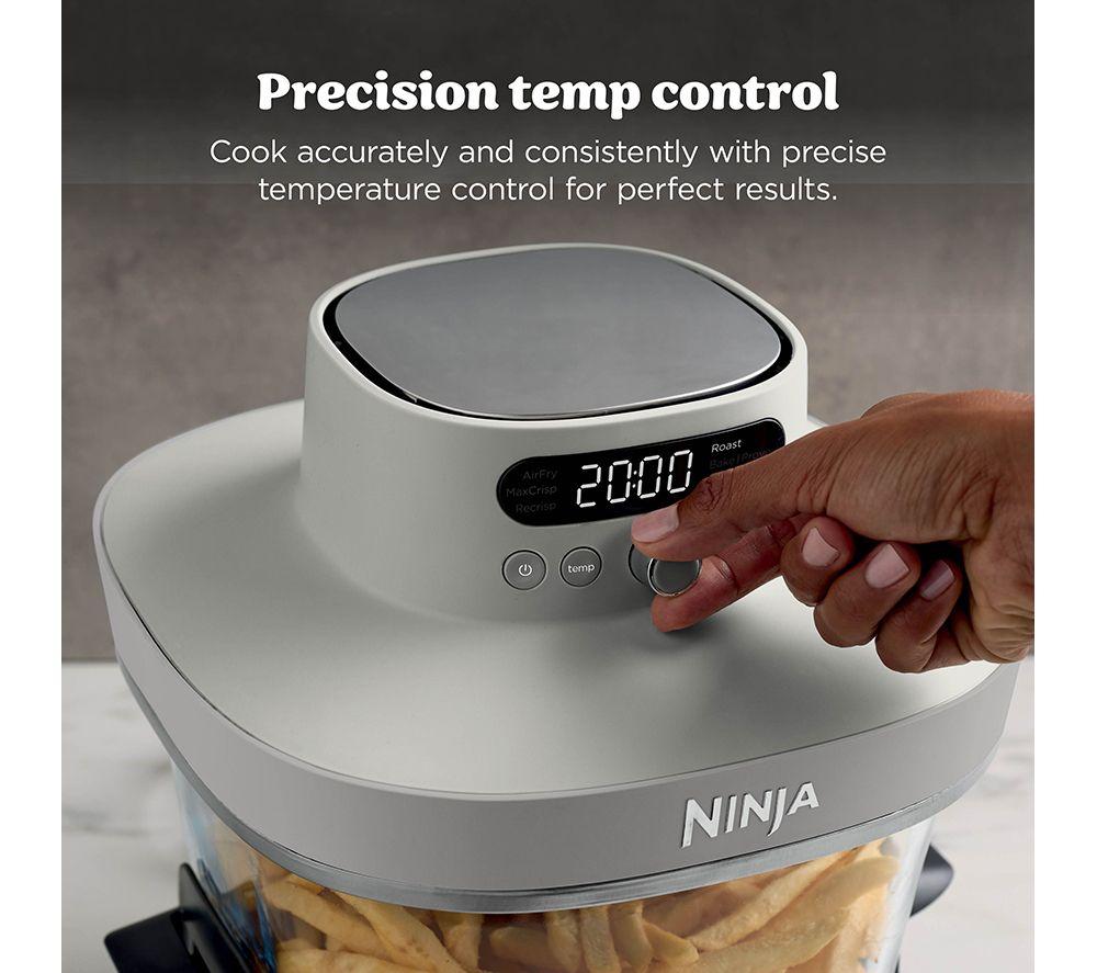 NINJA CRISPi Pro AS101UKLG 7-in-1 Glass Air Fryer – Bone