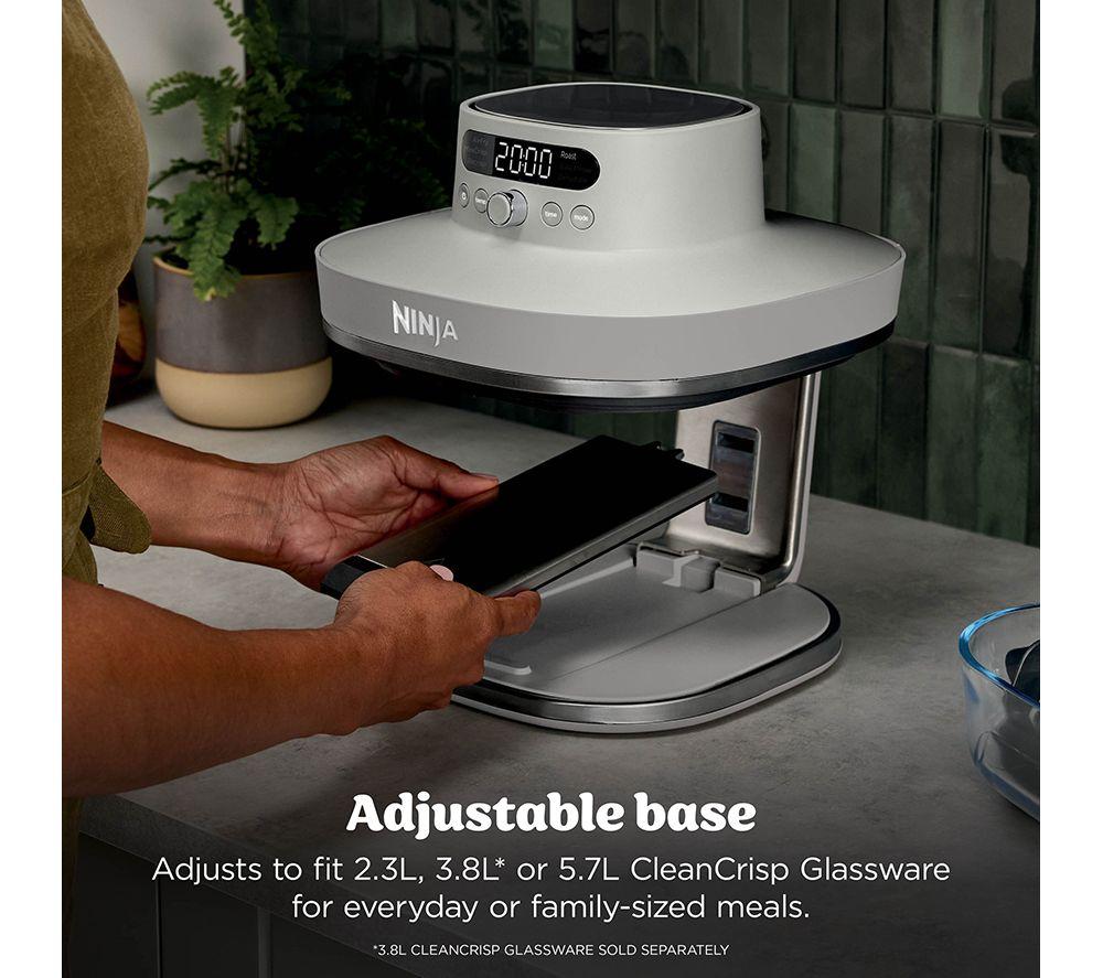 NINJA CRISPi Pro AS101UKLG 7-in-1 Glass Air Fryer – Bone