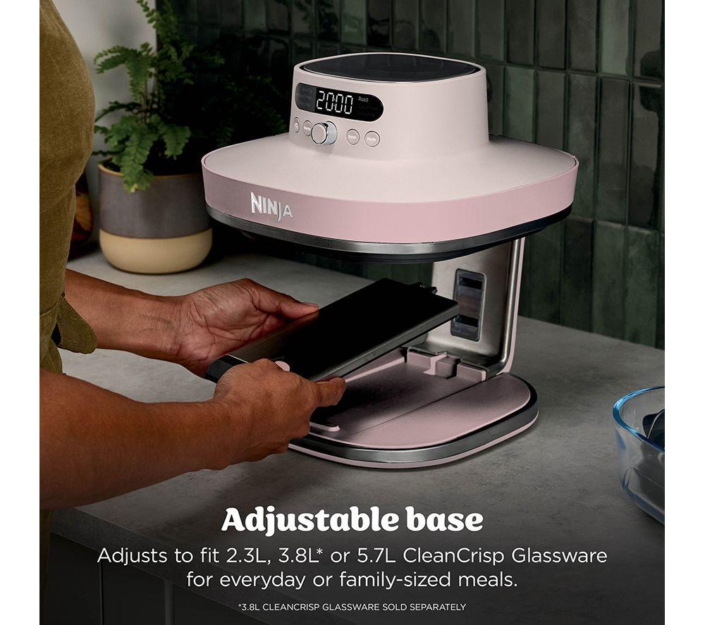 NINJA CRISPi Pro AS101UKRS 7-in-1 Glass Air Fryer – Rose Quartz