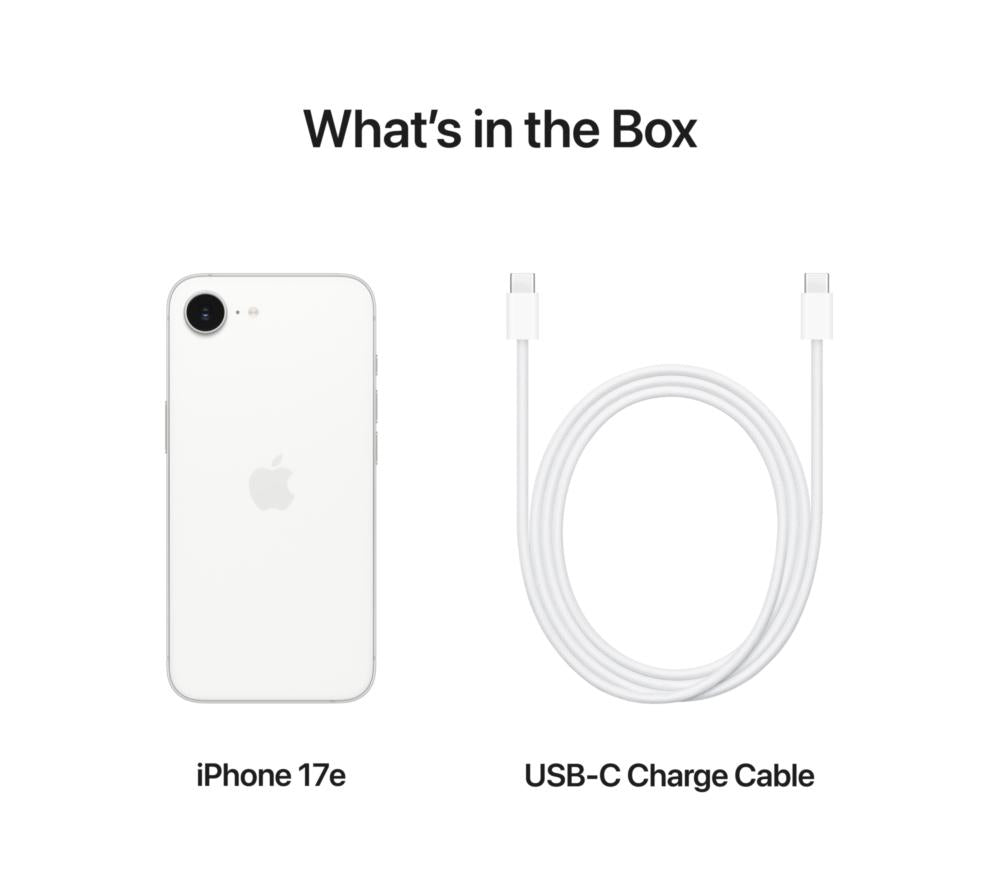 APPLE iPhone 17e - 256 GB, White