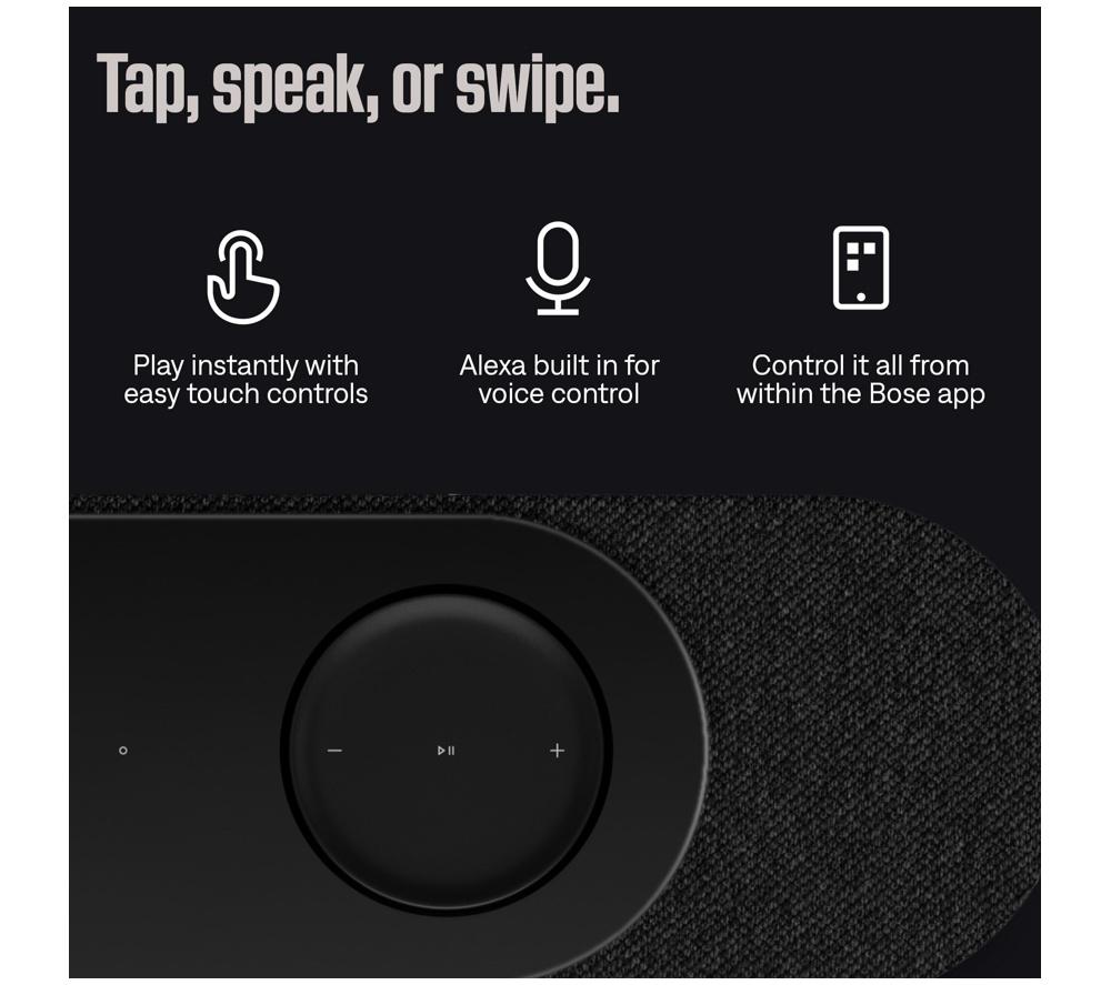 Barra de sonido Bose Lifestyle Ultra con Dolby Atmos y Amazon Alexa - Negra