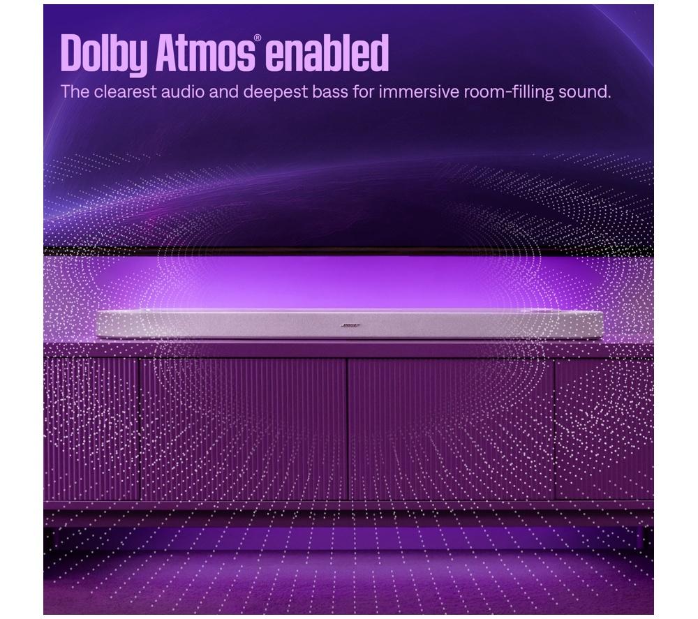 Barra de sonido Bose Lifestyle Ultra con Dolby Atmos y Amazon Alexa - Negra