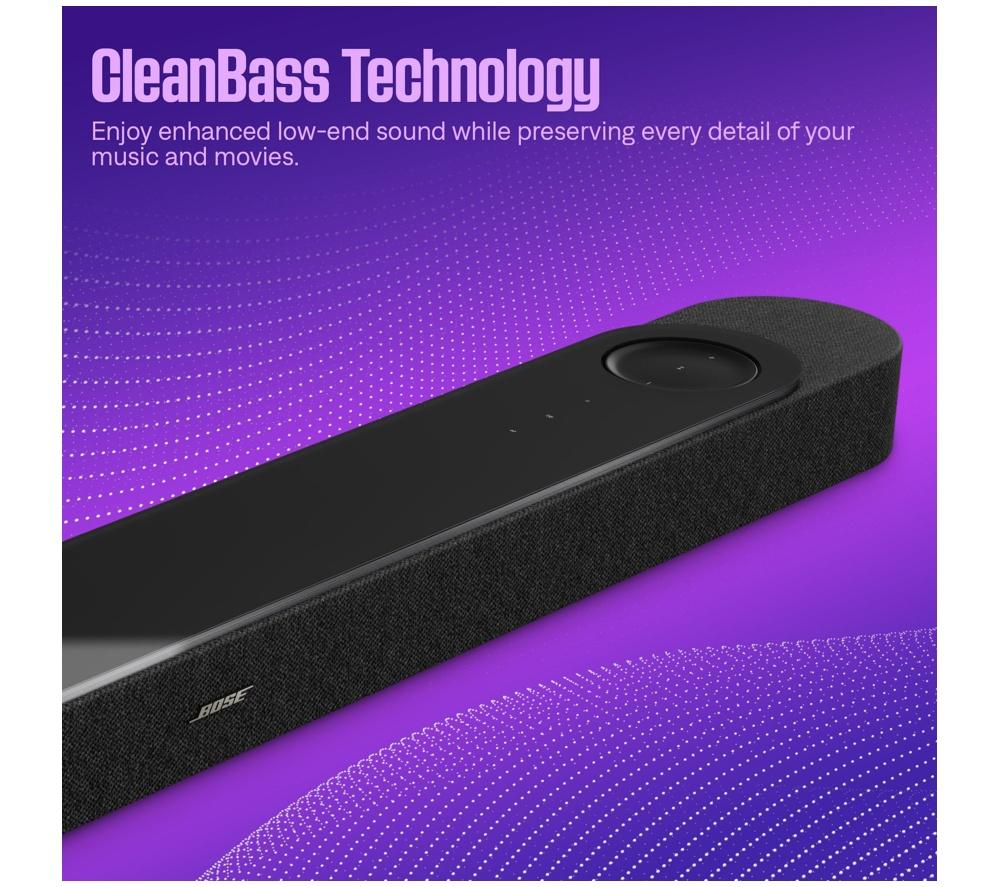 Barra de sonido Bose Lifestyle Ultra con Dolby Atmos y Amazon Alexa - Negra