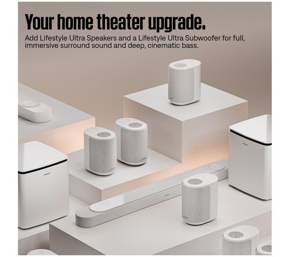 Barra de sonido Bose Lifestyle Ultra con Dolby Atmos y Amazon Alexa - Negra