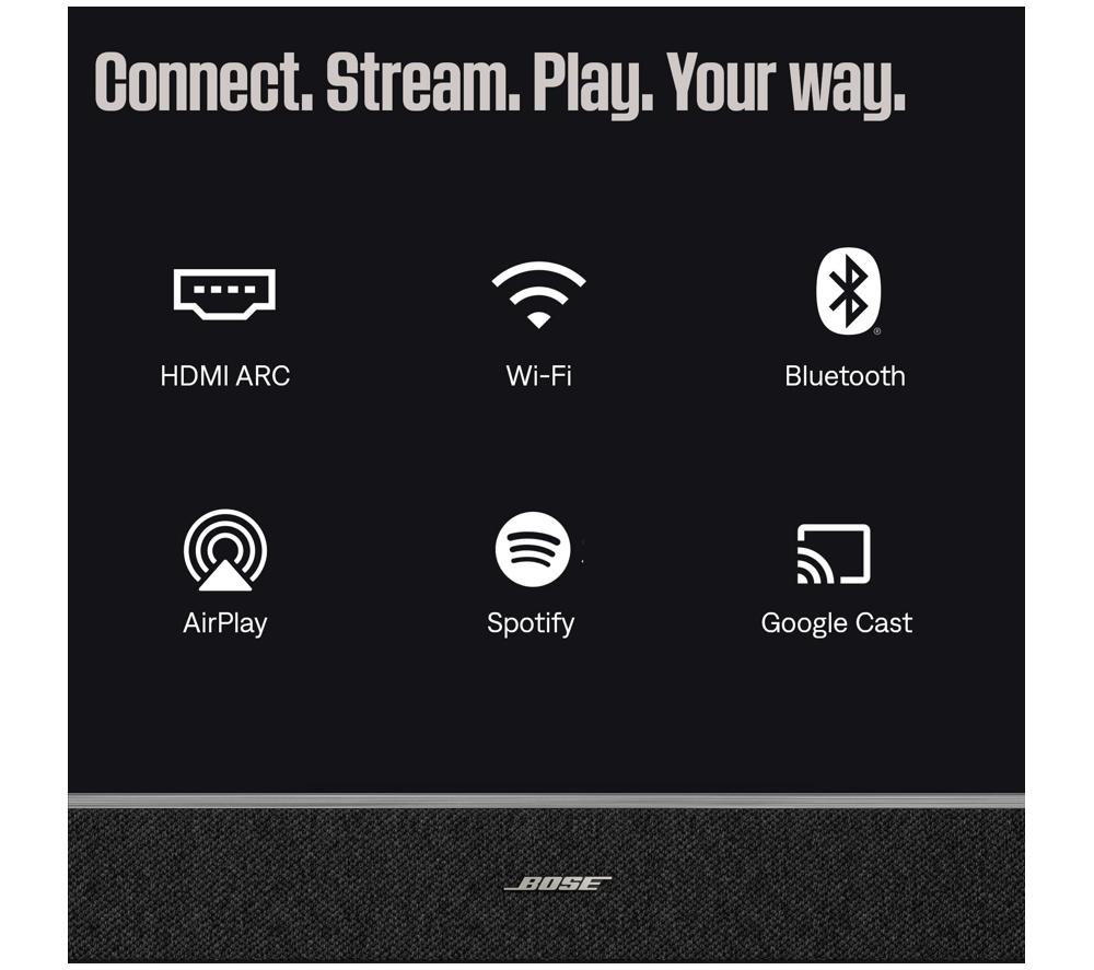 BOSE Lifestyle Ultra Soundbar with Dolby Atmos & Amazon Alexa - White