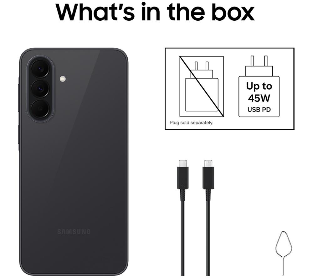 SAMSUNG Galaxy A37 5G - 256 GB, Charcoal Grey