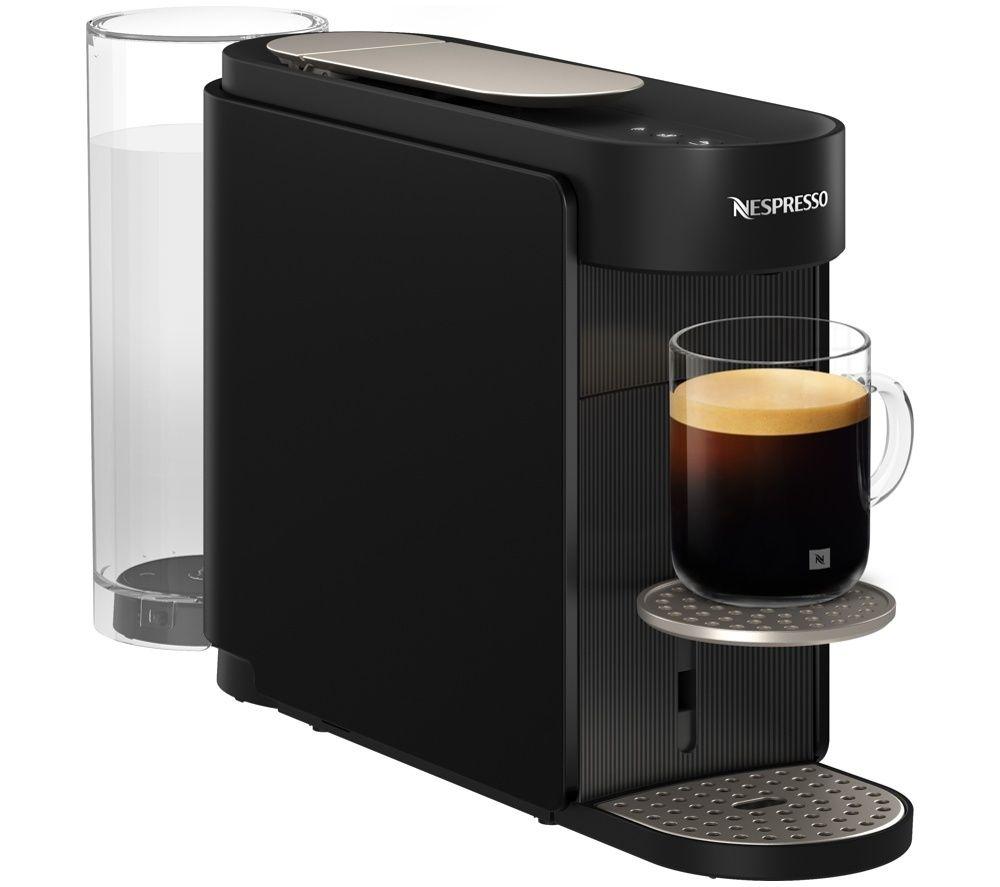 NESPRESSO by Krups Vertuo Up XN9408G0 Smart Kaffeemaschine mit Kapseln – Schwarz