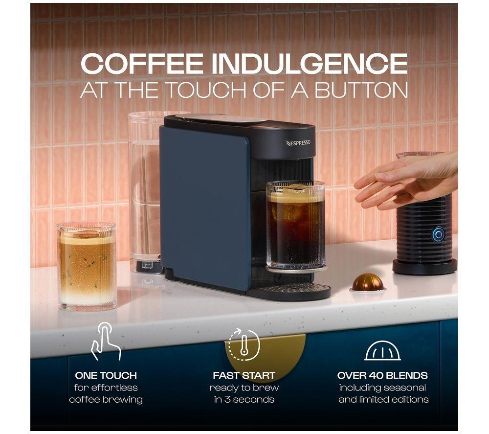 NESPRESSO by Krups Vertuo Up XN9404G0 Smart Kapselkaffeemaschine - Blau