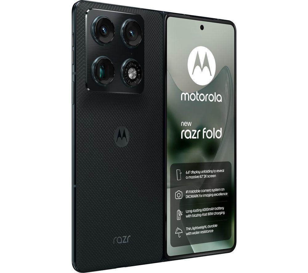 MOTOROLA RAZR Fold - 512 GB, Blackened Blue