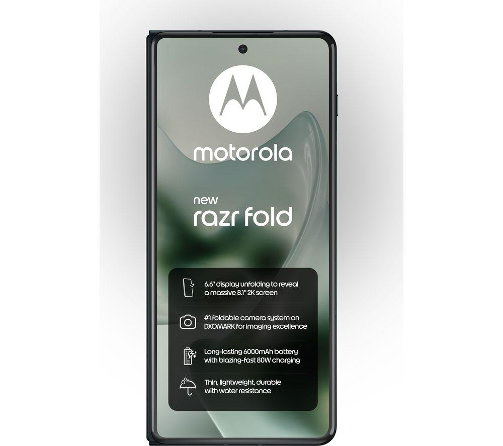 MOTOROLA RAZR Fold - 512 GB, Blackened Blue