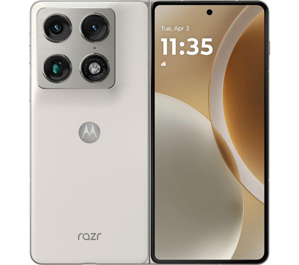 MOTOROLA RAZR Fold - 512 GB, Lily White