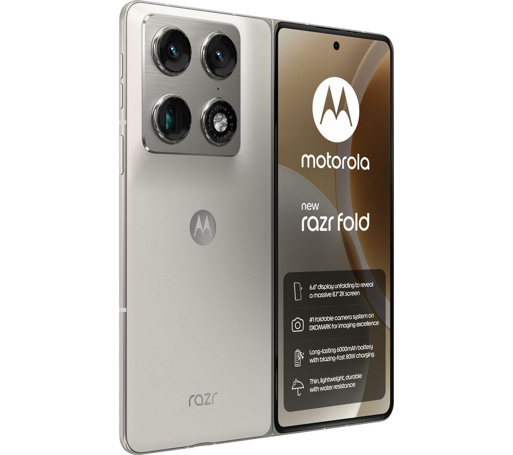 MOTOROLA RAZR Fold - 512 GB, Lily White