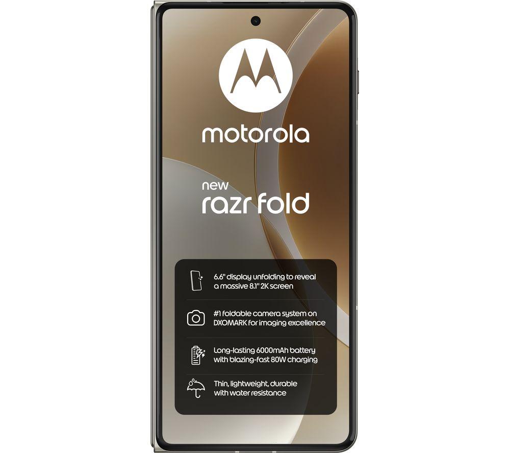 MOTOROLA RAZR Fold - 512 GB, Lily White