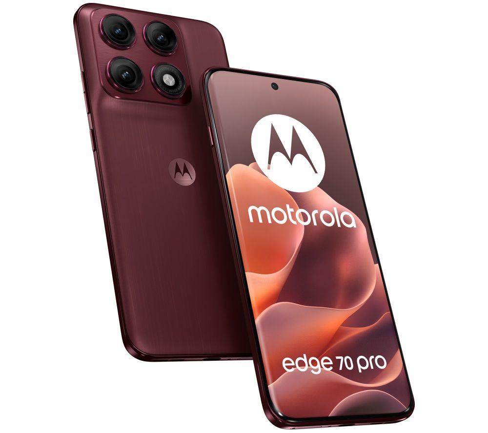 MOTOROLA Edge 70 Pro - 512 GB, Zinfandel