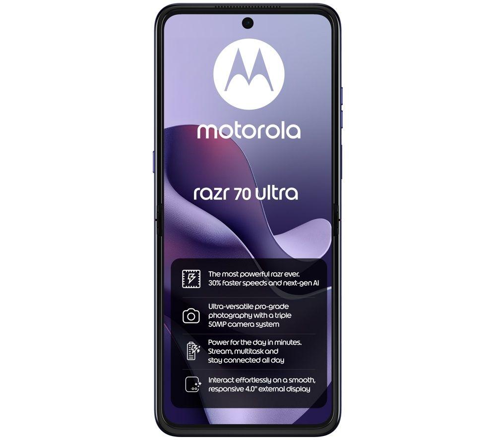 MOTOROLA Razr 70 Ultra - 512 GB, Orient Blue