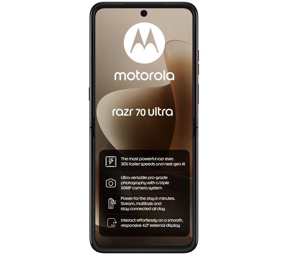 MOTOROLA Razr 70 Ultra - 512 GB, Wood