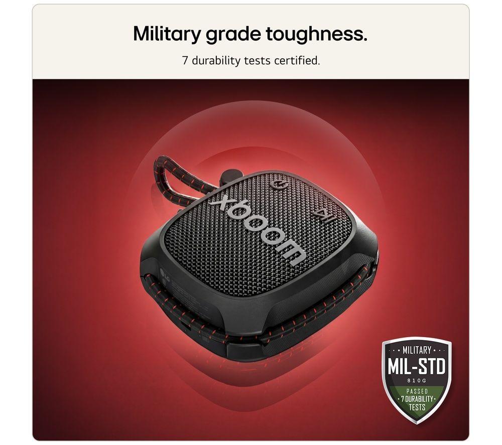 Altavoz Bluetooth portátil LG XBOOM Rock - Negro