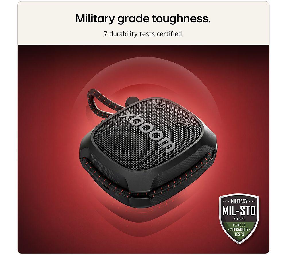 Altavoz Bluetooth portátil LG XBOOM Rock - Rojo